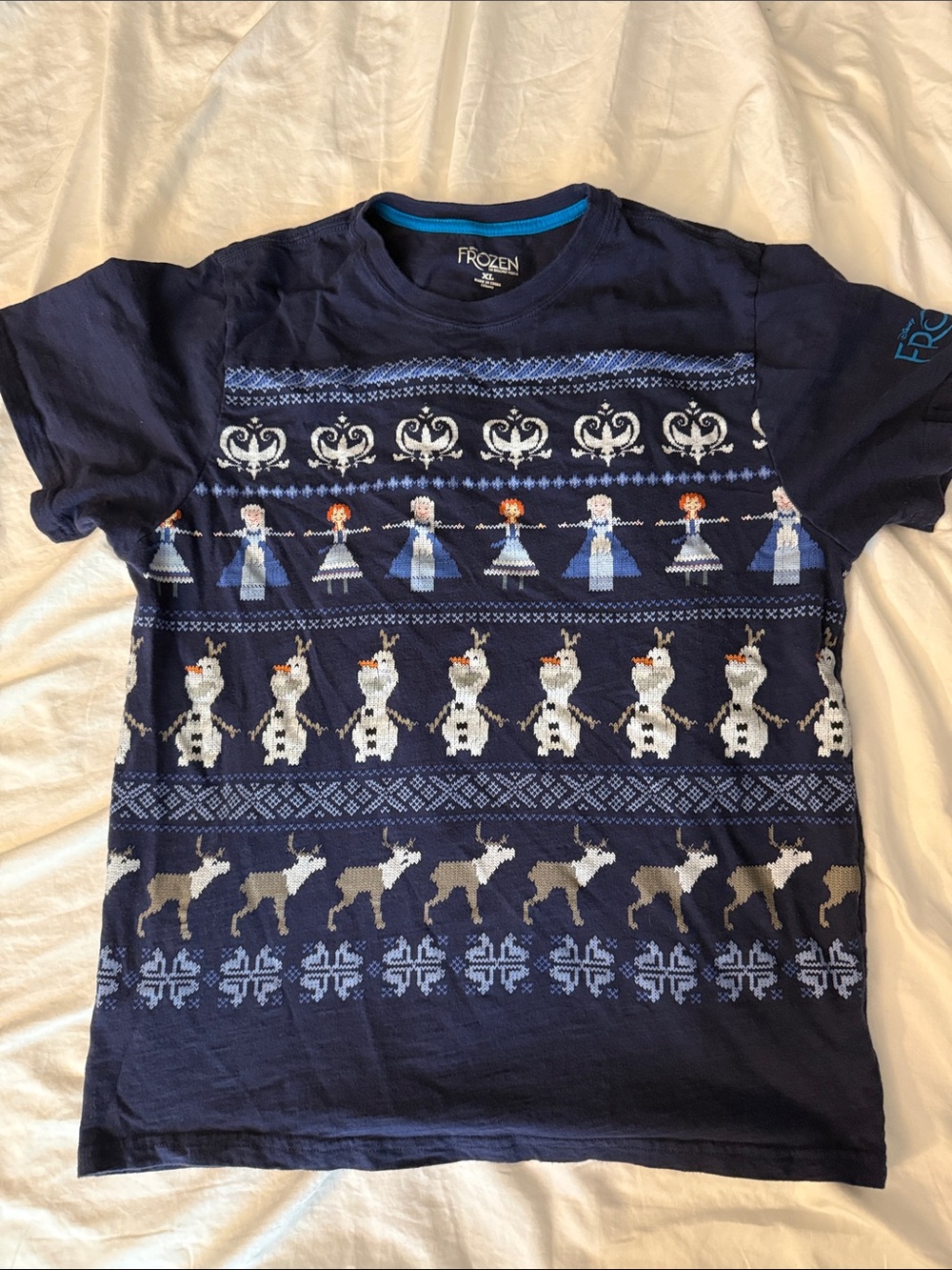 Frozen Broadway Musical T Shirt XL